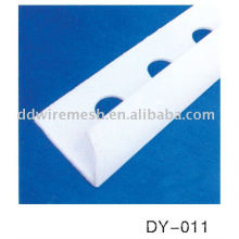 Tipo abierto PVC Tile Trim